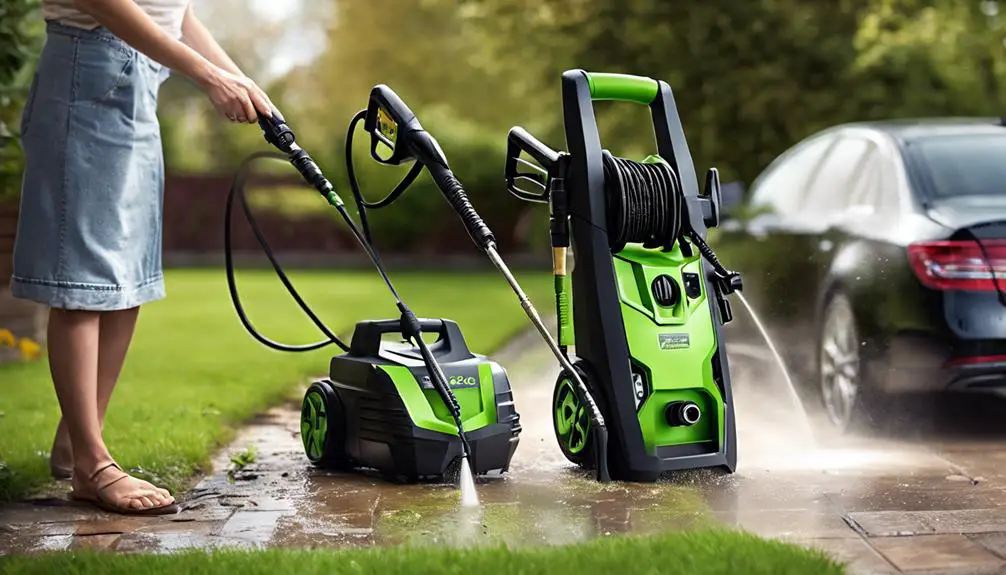 powerful electric pressure washer